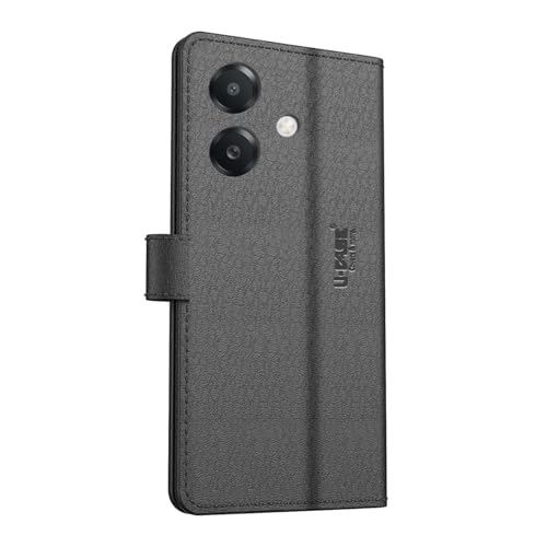 Image of U-Case Compatible with Oppo A3X 4G / Oppo A3 5G / Oppo A3X 5G Flip Cover| Leather Finish | Inside Pockets & Inbuilt Stand | Shockproof Wallet Style Magnetic Closure Back Cover Case
