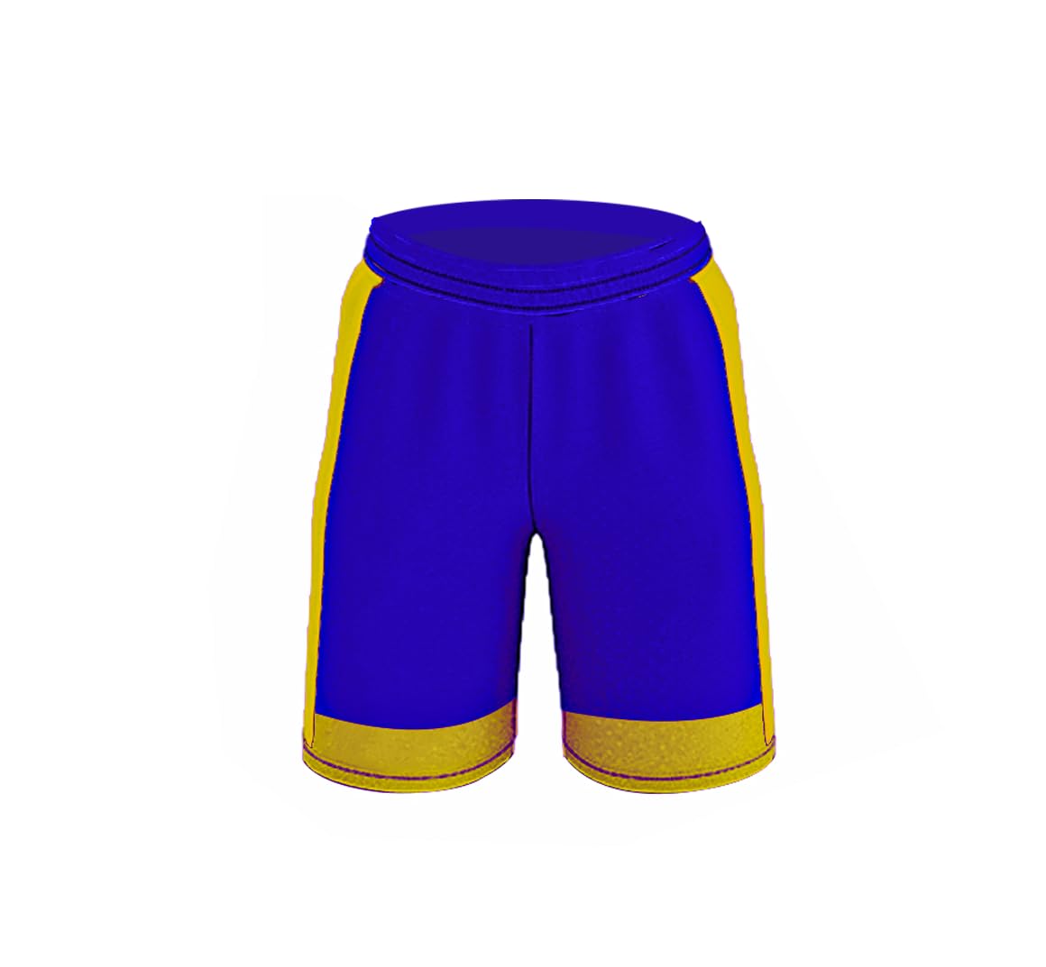 AKIBA Basketball Jersey Set for Men/Women with embroidery logo (BLUE, 42) 1
