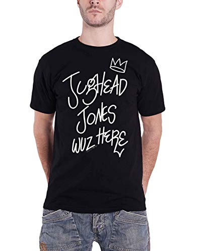 Riverdale T Shirt Jughead Wuz Here TV Show Logo Nouveau Officiel Homme Size XXL