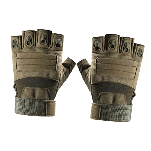 MUCKLILY 1Pair Unisex Half Finger Gloves Windproof Slip Design for Outdoor Riding Skiing and Mountaineering Comfortable Ergonomic Fit Versatile Cold Weather