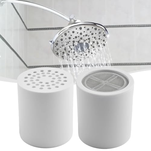 Image of Sunkizzrs Shower Head Filter Cartridge（Only 1 Cartridge） | Water Softener for Bathroom with Vitamin C for Hard Water