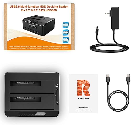 Estación Dock HDD SSD 2 Bahías USB 3.0 Aluminio miniatura 7