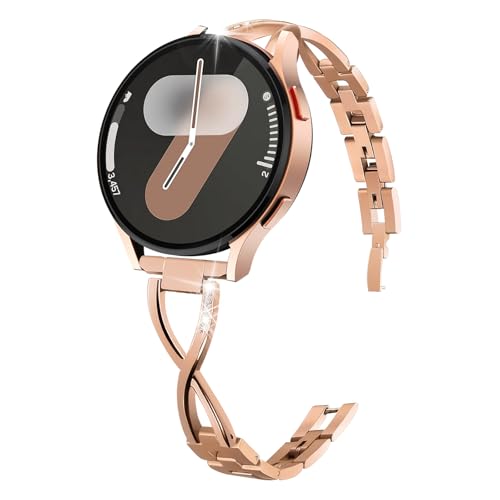Bracelet fin strass pour Samsung Galaxy Watch 7 6 5 4 FE et Classic