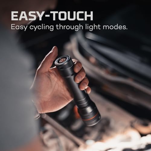 image for NEBO Newton 1000 Lumen Powerful LED Handheld Flashlight | AA Battery P