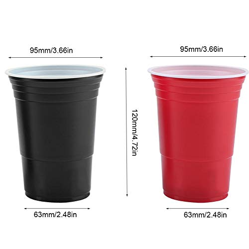 Conjunto portátil de jogos para bebidas, conjunto de Beer Pong, jogos para uso doméstico e cozinha d