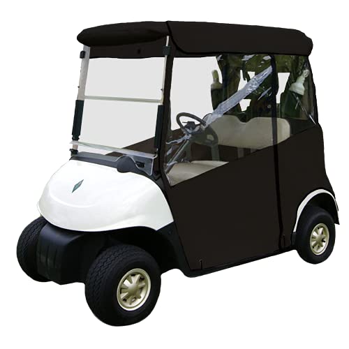 Golf Cart Cover â€“ 3-Sided â€œOver-The-Topâ€ Cart Cover for EZGO TXT 94-13 (3/4