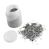 Magnetische Edelstahlstifte, 1 kg, 0 x 7 mm Durchmesser für effizientes Polieren von Metall in Bechern (0,8 x 7 mm)