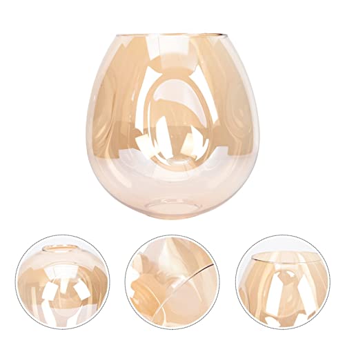 Luxshiny Glass Lampshade Accessories 6.3 Inch Modern Simple Lamp Shade Replacement for Table Floor Wall Lamps Versatile Light Cover - Image 4
