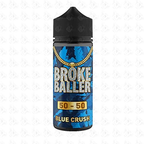 Broke Baller Eliquid | 80ml Shortfill | TPD Compliant | Evolution Vaping | No Nicotine (Blue Crush)