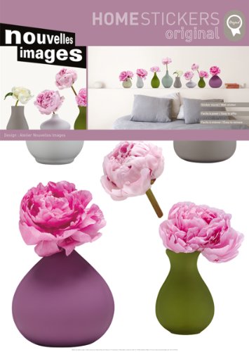 Preisvergleich Produktbild Wandtattoo Blumenvasen