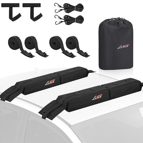 LASUK Universal Soft Roof Rack Pads