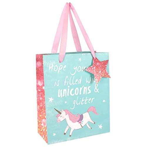 Something Different UO_78616 Gift Bag | Unicorn | Medium | 1pc, Multicolor
