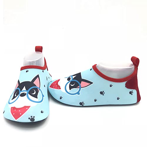 Little Girls Shoes Children Thin and Breathable Swimming Shoes Water Park Cartoon Little Girl Rhinestone Shoes3