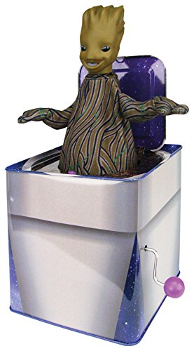 Bif Bang Pow! Guardians of The Galaxy Classic Groot Jack in The Box Action Figure