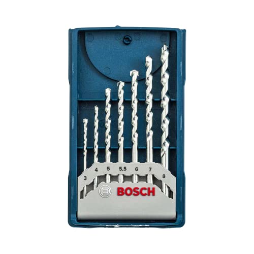 Bosch Jogo de brocas para alvenaria Mini X-Line 3-8mm 7 peças
