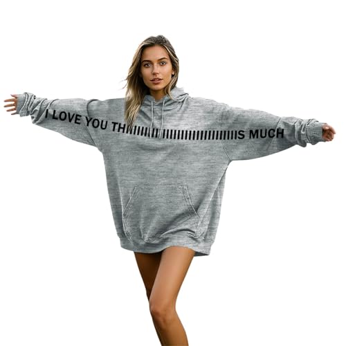 Pull à capuche partenaire avec motif mignon, le cadeau idéal pour couple complice en hiver