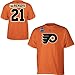 Philadelphia Flyers James Van Riemsdyk Invierno Classic T Shirt, Anaranjado