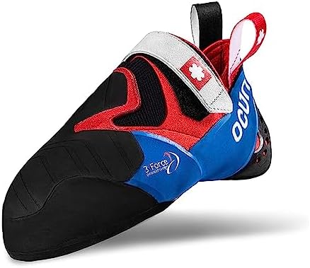 Ocun Fury Bouldering Shoe | Rock Climbing Shoe, Red, 8.5