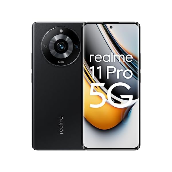 realme 11 Pro 5G 8+128GB Smartphone, Pantalla de visión curva de 120 Hz, Cámara ProLight OIS de 100 MP