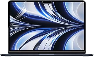 Arisase [2 Pack] HD Clear Screen Protector for Newest MacBook Air 13.6" with M2 Chip (Model: A2681) 2022 Released, Anti-Fingerprint & Scratch-Resistant Laptop Protective Accessories (High-Definition)