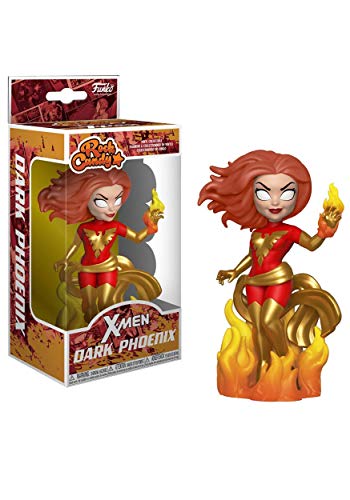 Funko- Rock Candy: Marvel: Dark Phoenix X-Men Figura Coleccionable, sólido, Multicolor (36959)