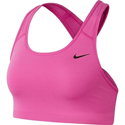 Image of Nike Polyester Womens Swoosh Bra Non PAD Bra L Women Training