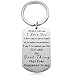 I Love You Gifts for Him Her, Long Distance Relationship Far Away I Miss You Key Chain to Wife Girlfriend Husband Boyfriend Wedding Anniversary Valentines