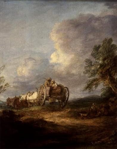 Toile le chariot de Gainsborough art portrait de prestige pour grand mur