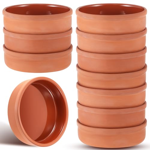 Teenyyou 10-Pcs Mexican Clay Pots