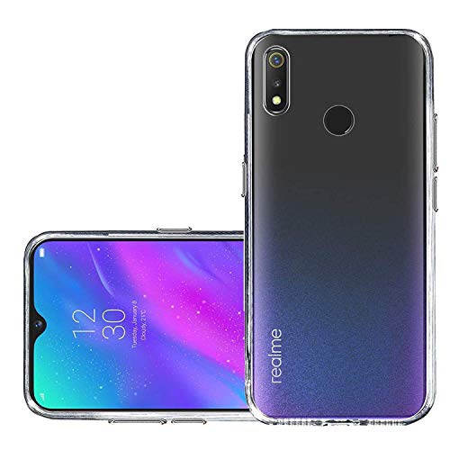 Image of COVERBLACK Back Cover for Realme 3i - Transparent