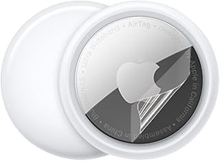 GOGODOG 2/5Pcs Protective Film For AirTag Tracker Screen Protector TPU Film HD Transparent Film Anti-Scratch Transparent Film For Airtags Touch Screen Adhesive Ultra-clear Round TPU Cover (5 PCS)