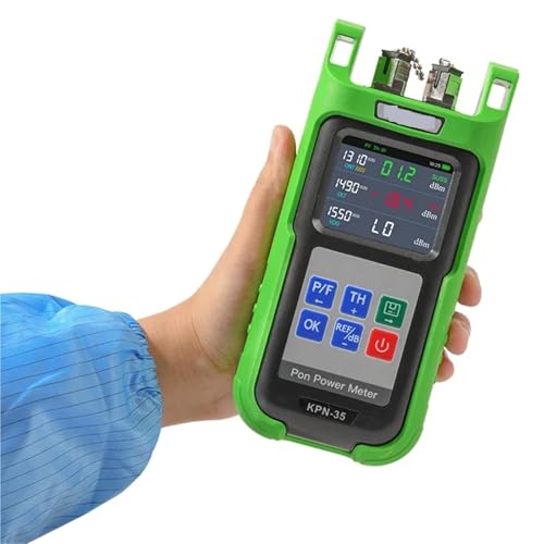Medidor de potencia óptica PON con resolución de 0,1 dB para longitudes 1310 1490 1550 NM 5