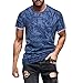 Herren Sommer T-Shirt V-Ausschnitt Slim Fit Baumwolle Anteil Moderner T-Shirt V-Neck Hoodie Sweatshirt T-Shirt für Männer