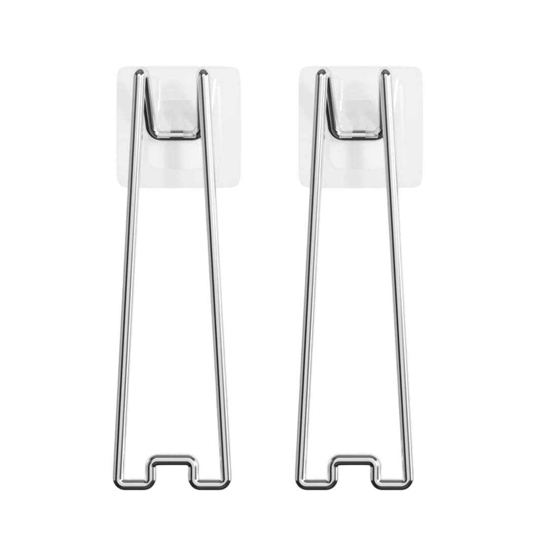 Accessori per album foto, 2 supporti adesivi per album da cavalletto in acciaio inossidabile con toppa adatti per display con cornice per pittura fotografica (13 cm)