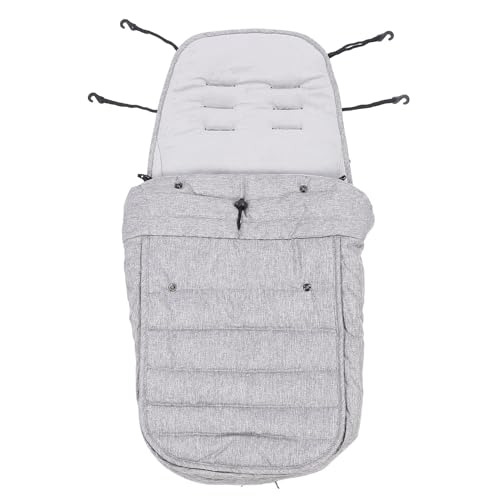 Punele Grau Kinderwagen Fußsack