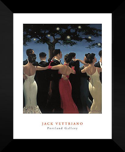 Jack Vettriano Framed Art Print 20x24 "Waltzers"
