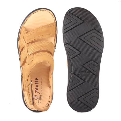 Image of Red Chief Leather formal sandal for men