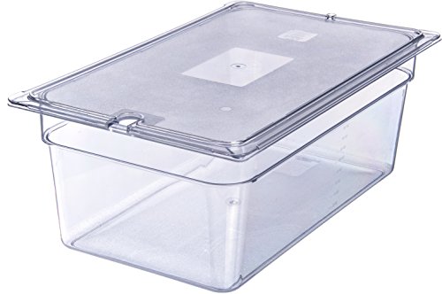 Carlisle FoodService Products StorPlus Food Storage Container Full Size Food Pan for Serving and Storing Hot or Cold Food, 25.9 Qt, 6 Count, Clear by Carlisle FoodService Products - Image 6