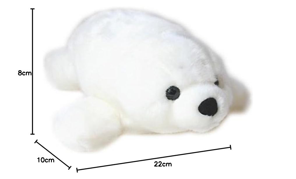 あさのっちページ Amazon.co.jp: キュート販売 ぬいぐるみ ベビーアザラシ口閉じ S