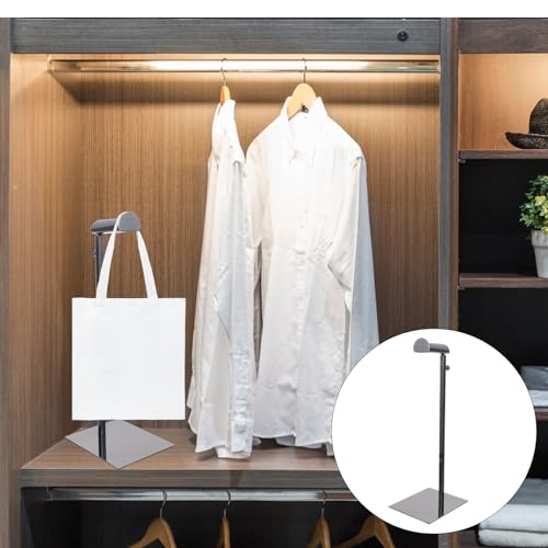 Support en acier inoxydable pour paquet à main noir