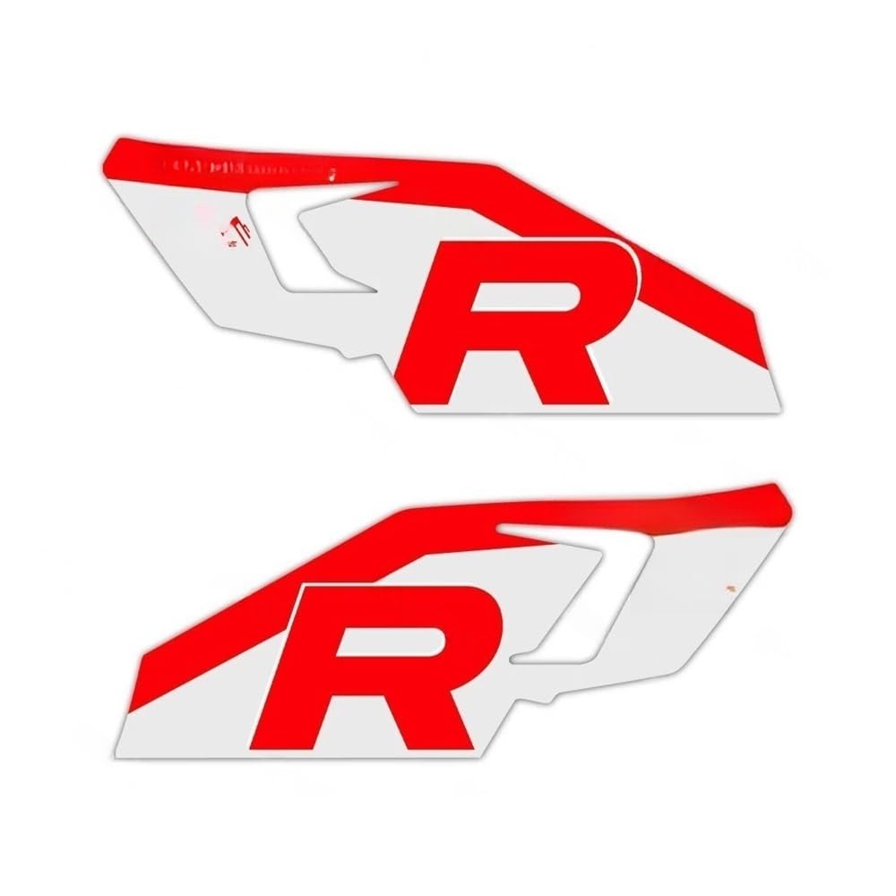 Rlqybiukt Color F Tank Pads Motorcycle Sticker Side Fairing Triple Black Trophy Decals For R1200gs R1250gs R1200 Gs R1250 2017-2023