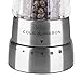 Cole & Mason Derwent Salt and Pepper Mills, Adjustable Grind Settings, Gourmet Precision+, Stainless Steel/Acrylic, 190 mm, Gift Set, Includes 2 x Salt and Pepper Grinders