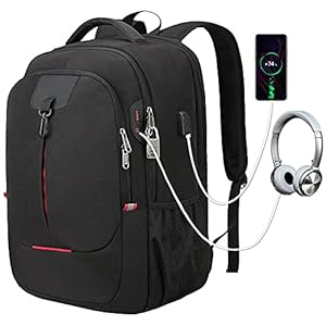 Zakelijke Reisrugzak Anti-Diefstal Laptoprugzak Duurzame Waterbestendige Universiteitsrugzak Voor Heren Met Usb…