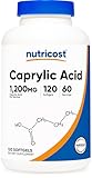Nutricost Caprylic Acid 1200mg, 120 Softgels