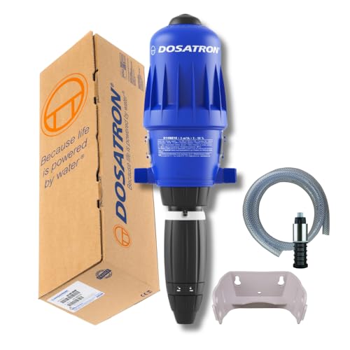 DOSATRON D14MZ10 D14MZ10VAFII Water-Powered Chemical Injector Dosing Pump | 14 GPM | 1–10% Dilution | 0.05–14 GPM Flow Range | 3/4