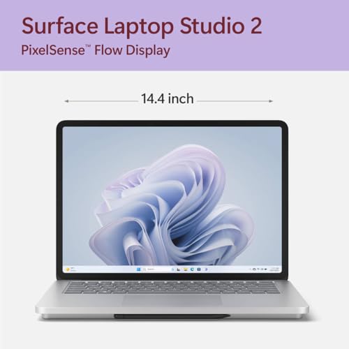 Image of Microsoft Surface Laptop Studio 2 14.4 inch Tablet 2-in-1 Laptop 120 Hz Intel Core i7-13800H 32GB RAM 1TB SSD NVIDIA GeForce RTX 4050 Platinum