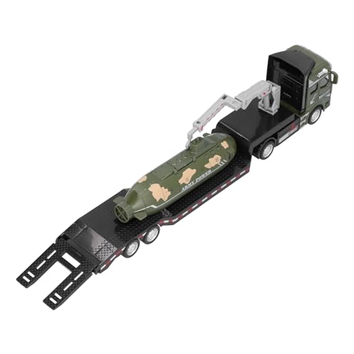 [DIMENSIONE IDEALE] Misurando circa 31 x 6 x 5 cm, questo set include un modello di camion militare e un aeroplano giocattolo, offrendo ai bambini un'esperienza di gioco compatta e pratica.