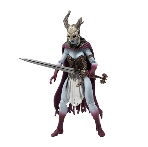 Boss Fight Studio Court of The Dead Kier 1:12 Scale Action Figure - Highly Articulate Collectible Figurine with Accessories Including True Face Mask and 3 Sets of Interchangeable Hands