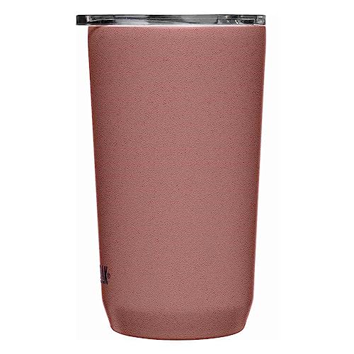 Image of CamelBak Products Horizon 16oz Tumbler - Insulated Stainless Steel - Tri-Mode Lid - Terracotta Rose