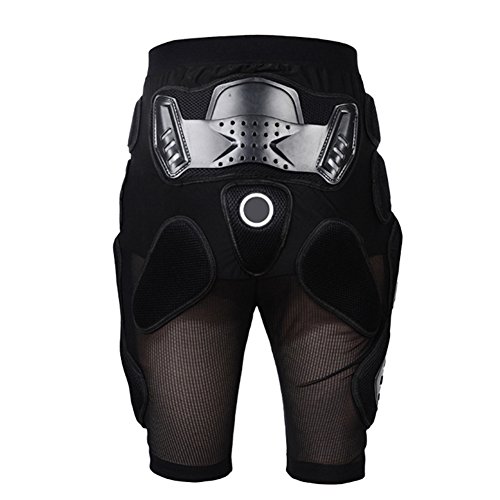 BARHAR Protective Armor Pants Hockey Knight Gear for Motorcycle Motocross Racing Ski Protect Pads Sports Hips Legs (XX-Large)